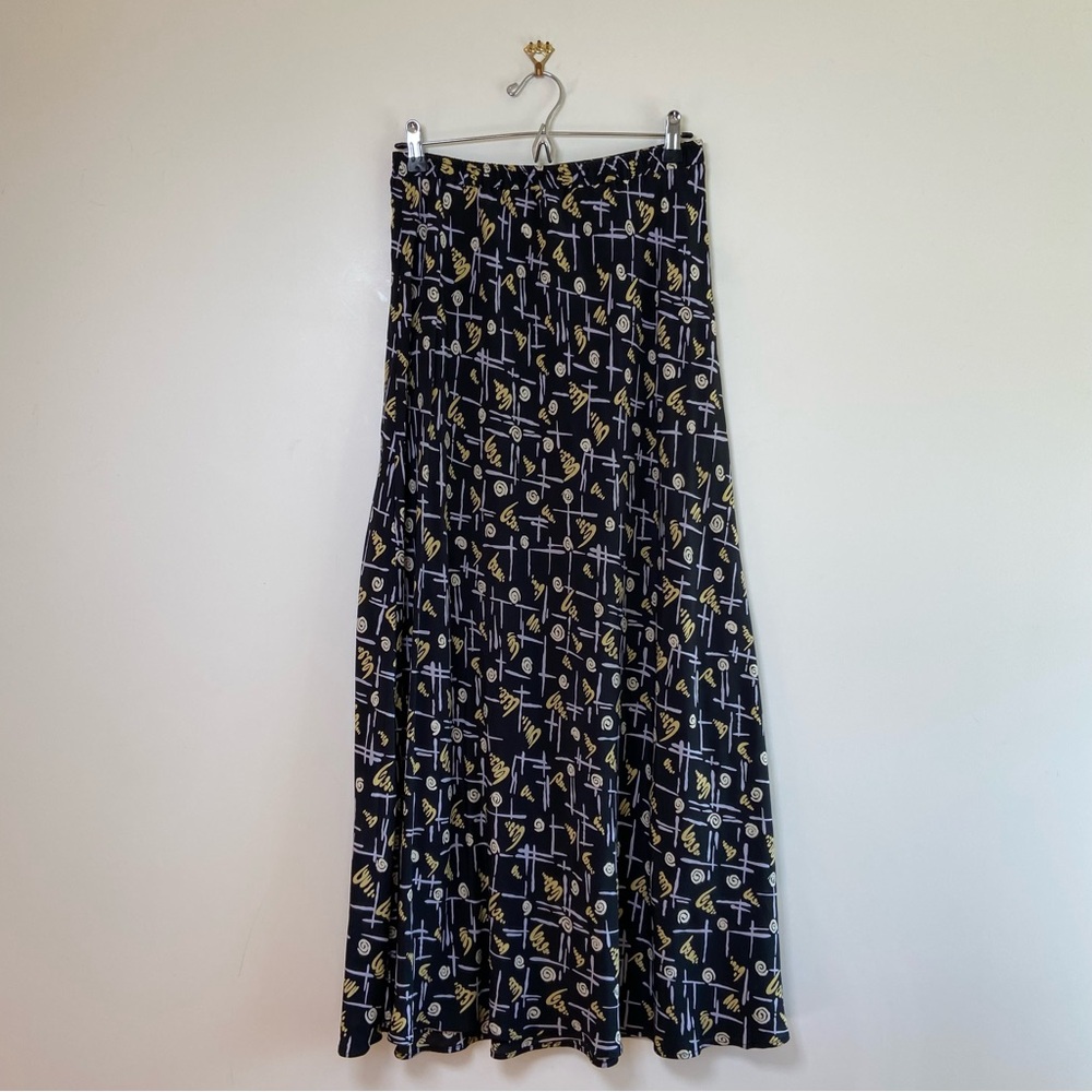 Vintage Carol Anderson 90s Maxi Skirt Medium
